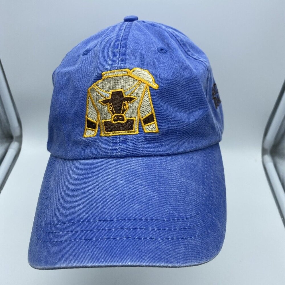 Strawberry Hill Races Blue Baseball Hat Cap Adjustable Strap-back Cotton